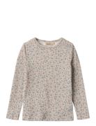 Wool T-Shirt L/S Alfie Wheat Beige