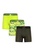 Sports Microfiber Boxer 3P Björn Borg Patterned