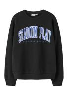 Nkfliona Nreg Sweat Bru Name It Black