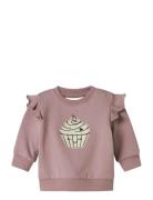 Nbfnilda Ls Sweat Bru Name It Pink