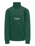 Osjcurated Reg Half Zip Sweat Vd ONLY & SONS Green