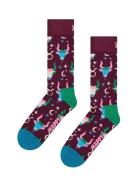 Taurus Sock Happy Socks Burgundy