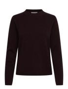 Rwlaica Cashmere Ls O-Neck Pullover Rosemunde Navy