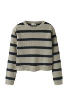 Nkfvnilla Ls Sh Knit Name It Beige