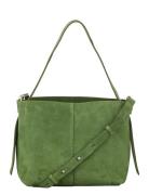 Suede Fraya Small Bag Becksöndergaard Green