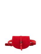 Suede Belt Bag Becksöndergaard Red