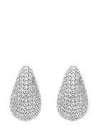 Corinne Crystal Small Earring By Jolima Silver