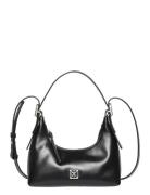 Emblem Hw Lthr Mini Shoulder Bag Calvin Klein Black