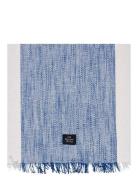 Striped Organic Cotton Placemat With Fringes Lexington Home Blue