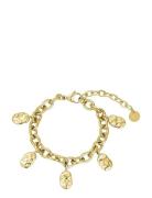 Kaia Charm Bracelet Gold Bud To Rose Gold