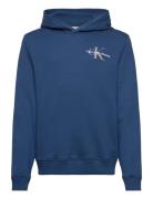Small Monogram Hoodie Calvin Klein Blue
