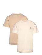 2-Pack Monogram Top Calvin Klein Cream