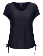 Onpaub-Smila Vn Ss Bat Loose Nd Top Only Play Navy