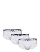 Men's Knit 3Pack Brief Emporio Armani White