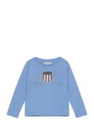 Archive Shield Ls T-Shirt GANT Red