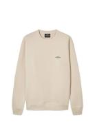 Standard Crew Logo Sweat Mads Nørgaard Cream