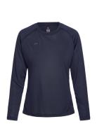 Nwlbeat W T-Shirt L/S Newline Navy