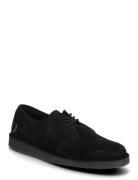 Linden Suede Fred Perry Black