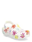 Classic Crafted Daisy Clog K Crocs White
