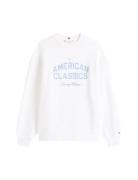Varsity Mdrn Terry Swtshrt Tommy Hilfiger White
