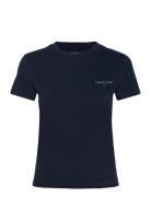 Tjw Slim Linear Ss Tee Ext Tommy Jeans Black