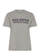 Reg Graphic Ss T-Shirt GANT Grey