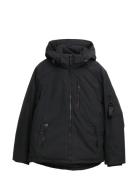 Padded Jacket With Hood Tom Tailor Black