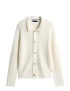 Dc Button Up Cardigan Tommy Hilfiger White