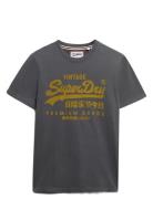 Vl Classic Tee Superdry Grey
