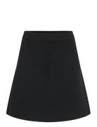 Visway Short A-Line Knit Skirt Vila Black