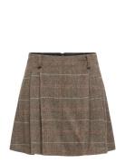 Onlricca Life Check Mw Skirt Otw ONLY Brown