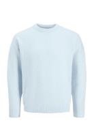 Jjesoho Ollie Knit Crew Neck Sn Jack & J S Blue
