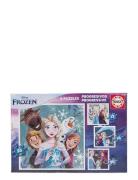 Educa Progressive Puzzles Frozen 12-16-20-25 Educa Patterned