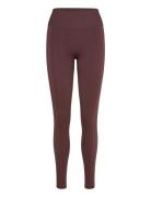 Hmlyoga Seamless Hw Tights Hummel Burgundy