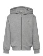 Hmljr Loose Zip Hoodie Bee Hummel Grey