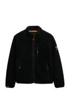 Outdoor Full Zip Fleece Superdry Sport Black