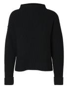 Slfselma Ls Knit Pullover Noos Selected Black