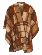 Crblye Teddy Cape Cream Brown