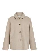 Viclaudia L/S Jacket- Noos Vila Cream