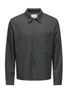 Onsmiro Tailored Reg 0346 Overshirt Frml ONLY & SONS Grey