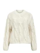 Objbay L/S Lo Knit Pullover E Pa 25 Object Cream