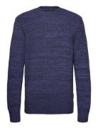 Multi Marl Crew Neck Jumper Lyle & Scott Navy