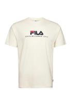Valsera Regular Logo T-Shirt FILA Cream