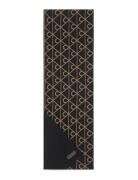 Emblem ?Reversible Wool Hw Scarf Calvin Klein Black