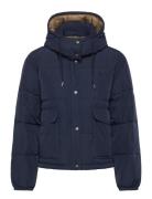 Short Puffer With Hood Lee Jeans Navy