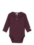 Body Ls Rib Fixoni Purple