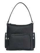 Pocket Nylon Satchel Calvin Klein Black