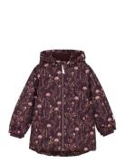Snow Jacket Aop Minymo Purple