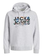 Jjgeplas Sweat Hood Ln Jack & J S Grey