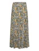 Dante6-Solis Printed Mesh Maxi Skirt Dante6 Patterned